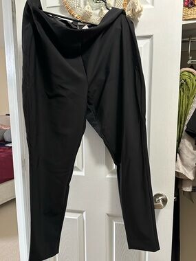 Calvin Klein Black High-Rise Stretch Leggings